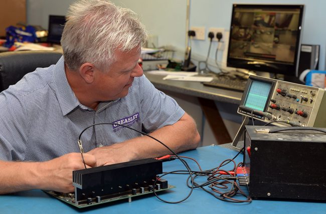 Temperature controller repairs at Greasley Electronics