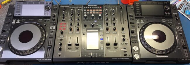 2018.05.15 Deck service and clean Music Deck Service & Repairs, Greasley Electronic Repairs, PCB Repair