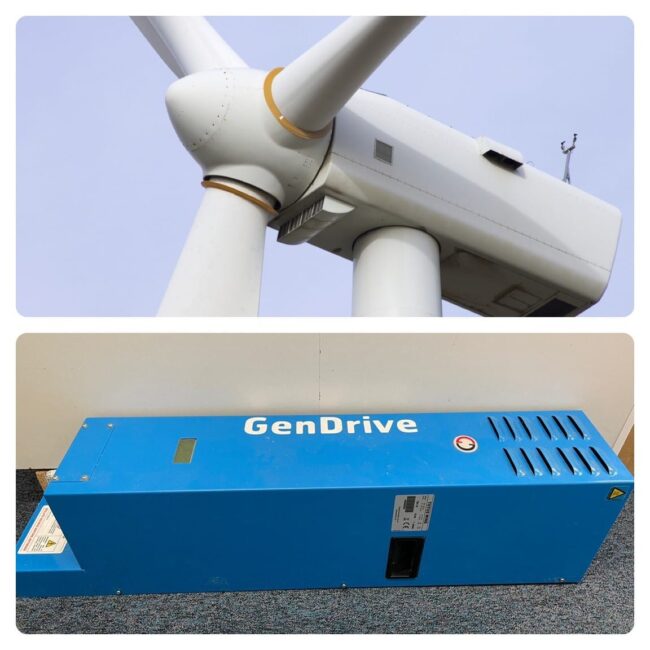Gen drive and wirn turbine unit Feb 21 Wind Turbine Repairs