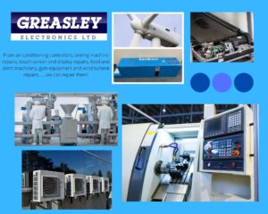 Industrial Electronic Repairs at Greasley Electronics, UK PCB repair experts