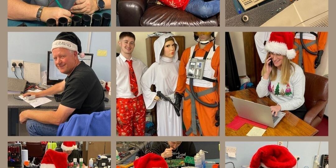 Xmas 2021 Collage Happy Christmas from all at Greasley Electronics!