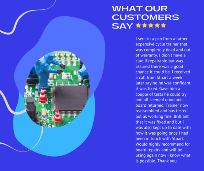 testimonial Dec 21 Testimonial about PCB Repair