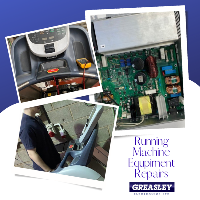 Running machine Repairs canva Commercial Gym Equipment Repairs, Running machine repairs, Greasley Electronics