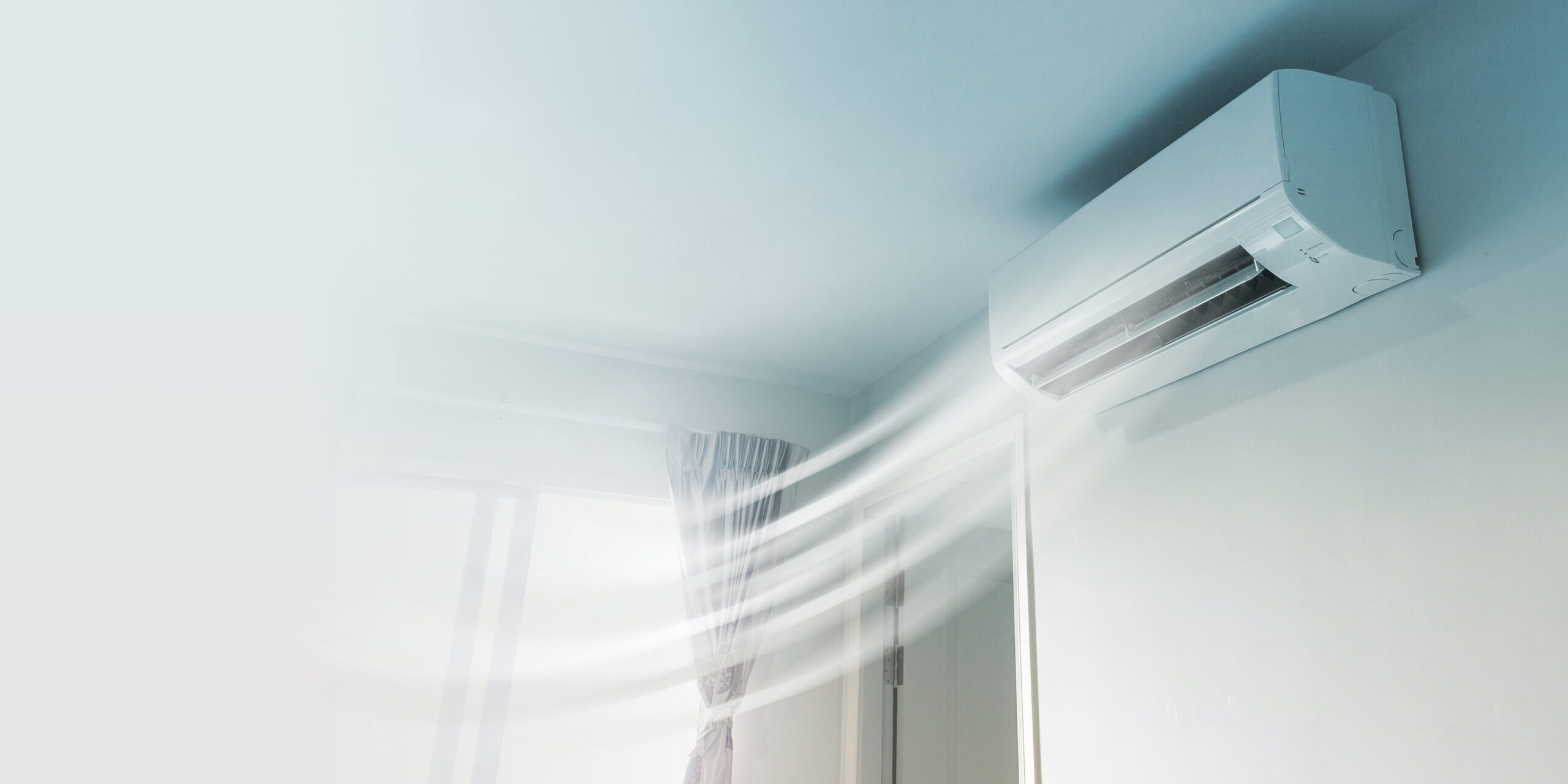 Air,Conditioner,On,Wall,Background Air conditioning unit repair