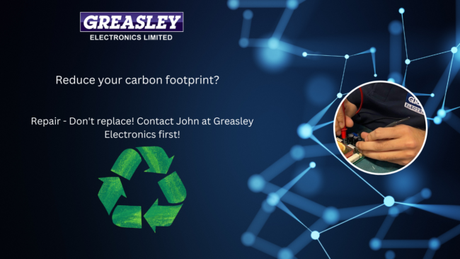 reduce your carbon footprint ♻Reducing your environmental footprint with electronic repairs
