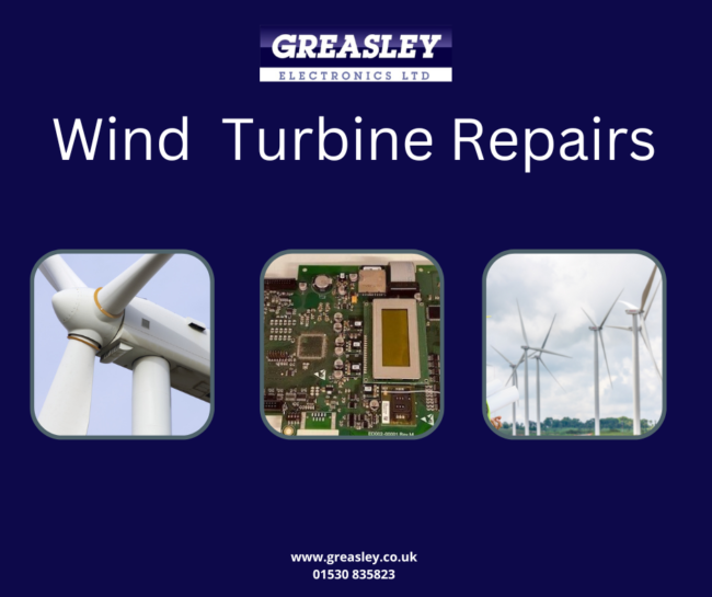 Wind Turbine Repairs Canva Wind Turbine Repairs at Greasley Electronics in Leicestershire,