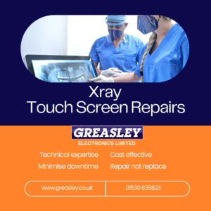 X-ray machine touch screen repairs