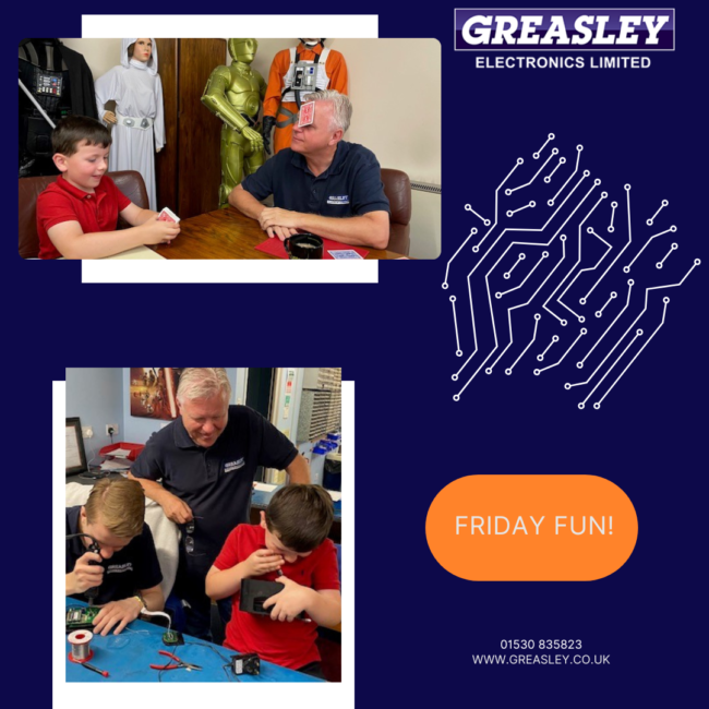 Friday fun! Greasley Electronics in Leicestershire, home of pcb repair Friday fun! Greasley Electronics have some Friday fun and magic!