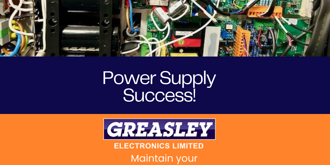 Power Supply Success Beauty equipment repair success. PCB Repair Experts at Greasley Electronics
