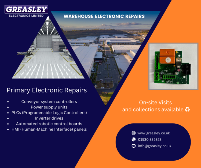 warehouse robotic repairs March 25 Warehouse Robotic Repairs - circuit board repairs in the UK
