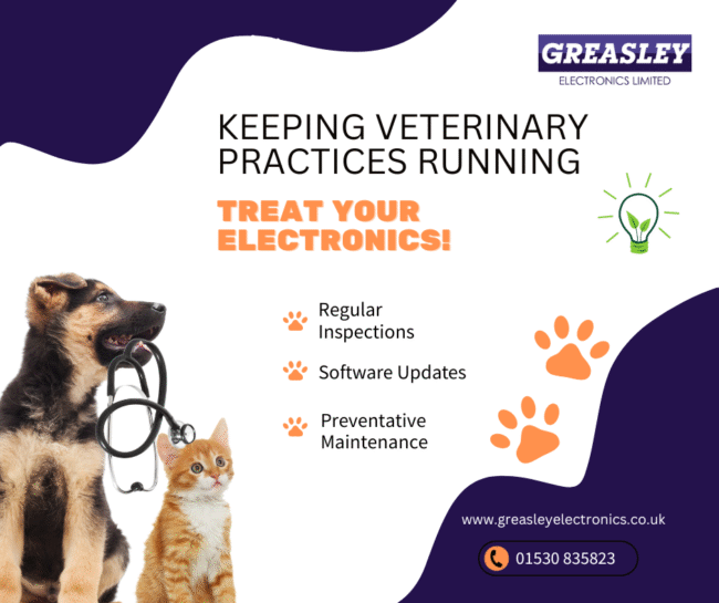 Vets Keeping Veterinary Practices Running at Greasley Electronics