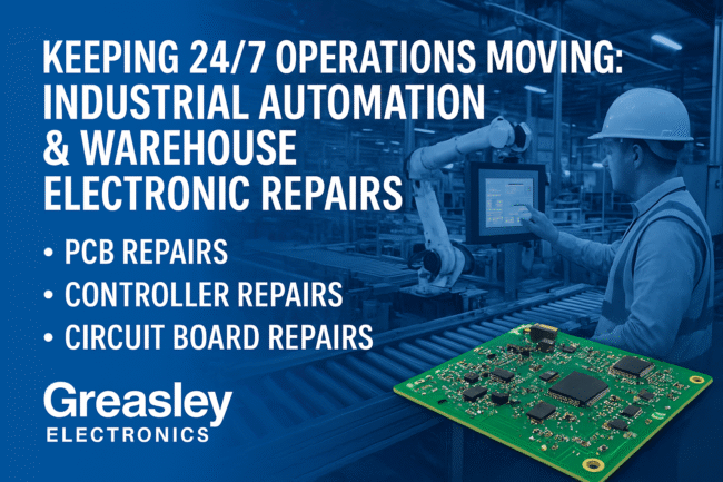 industrial automation pic Industrial Automation & Warehouse Electronic Repairs - Greasley Electronics