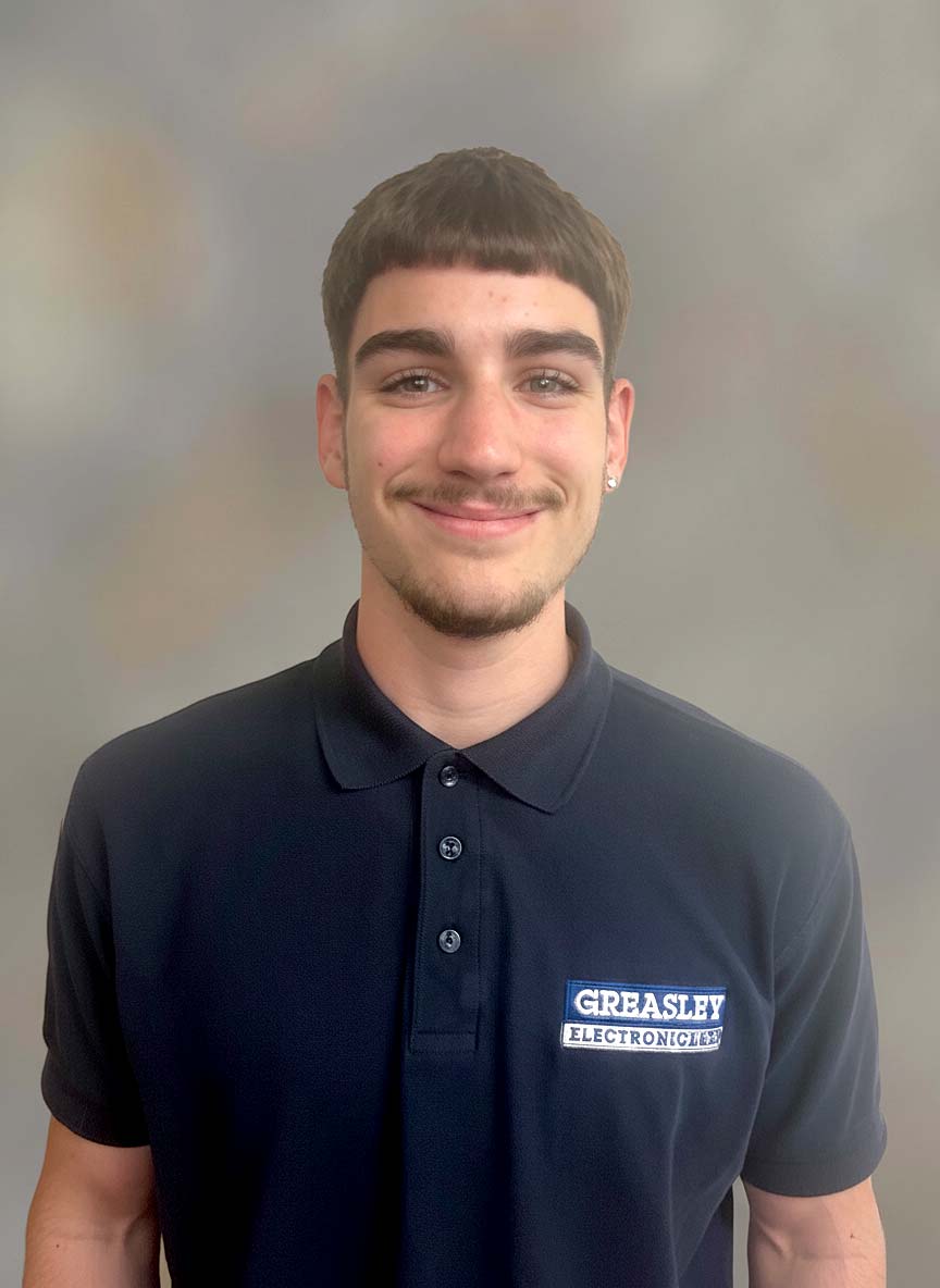 Apprentice Electronics Engineer - Freddie Aston at Greasley Electronics