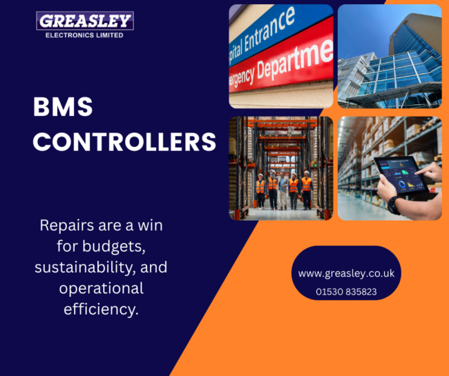 BMS controller repairs, Greasley Electronics, expert electronic engineers