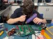 Freddie at Greasley Electronics - apprenticeships